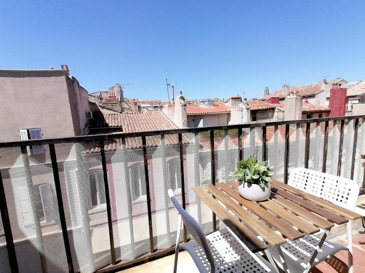 Studio Vieux-Port Avec Terrasse Marseille Ngoại thất bức ảnh